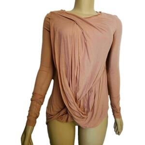 JNBY Women's 100% Merino Sweater Blouse top S RARE DESIGN